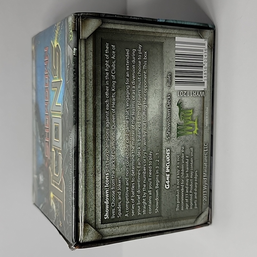 2013 Showdown Icons Card Game - Picture 2 of 6